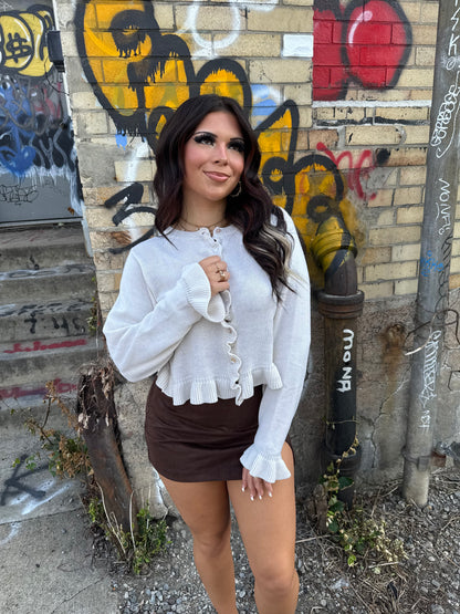 Rich Ruffles Sweater