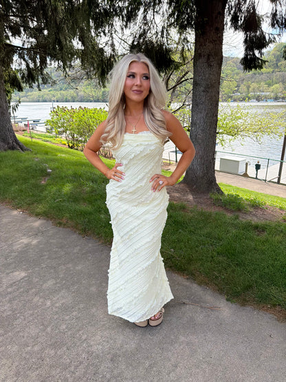 Favorite Daughter Dress in Butter
