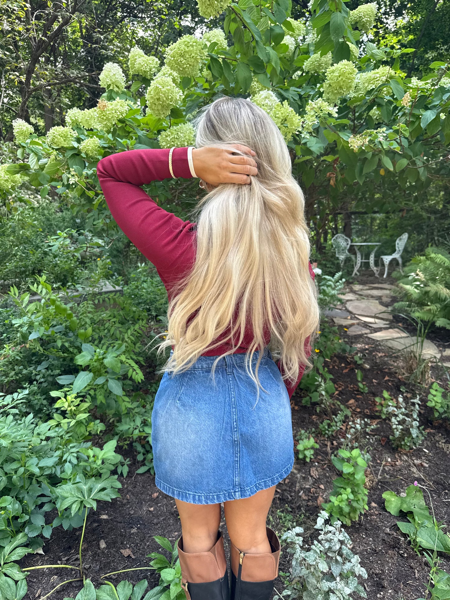 Luster Burgundy Sweater