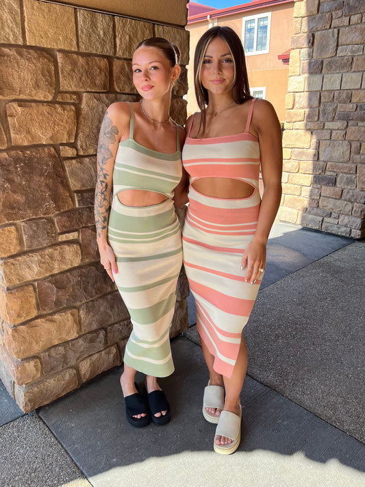 Selling Sunsets Dress in Sage