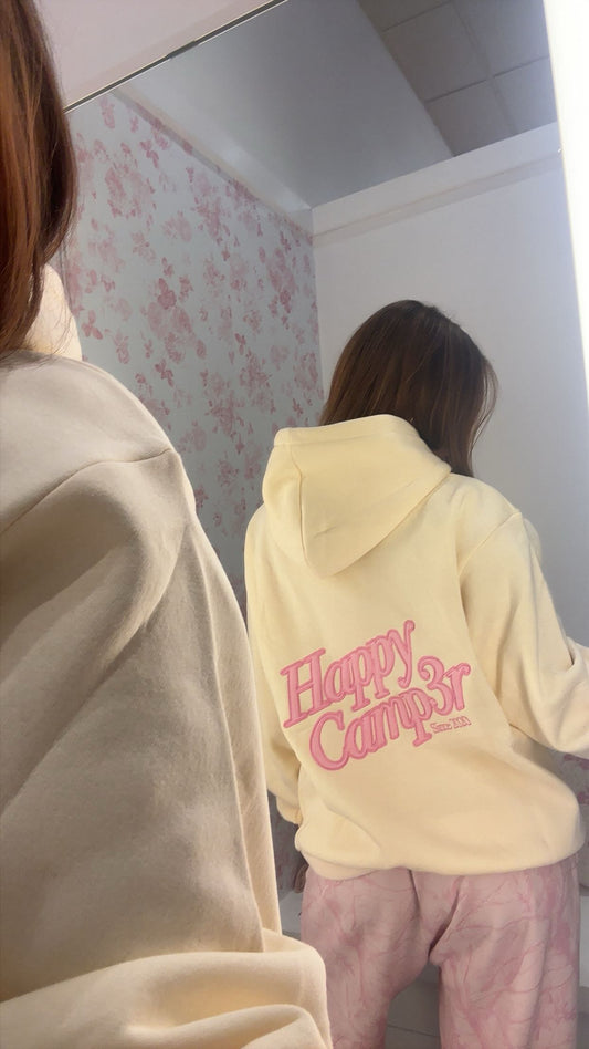 Happy Camp3r Puff Series Light Yellow