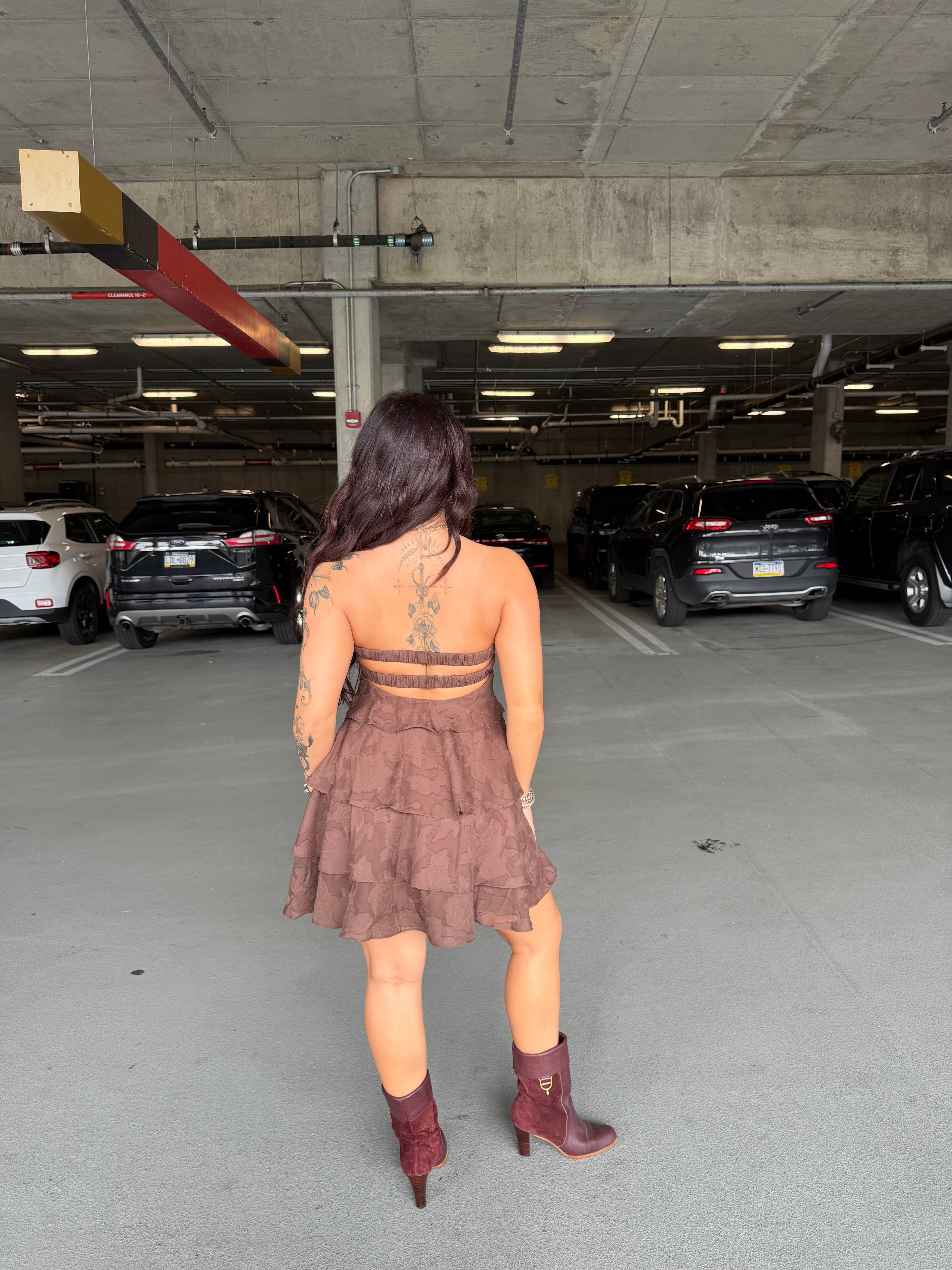 Cocoa Puff Mini Dress
