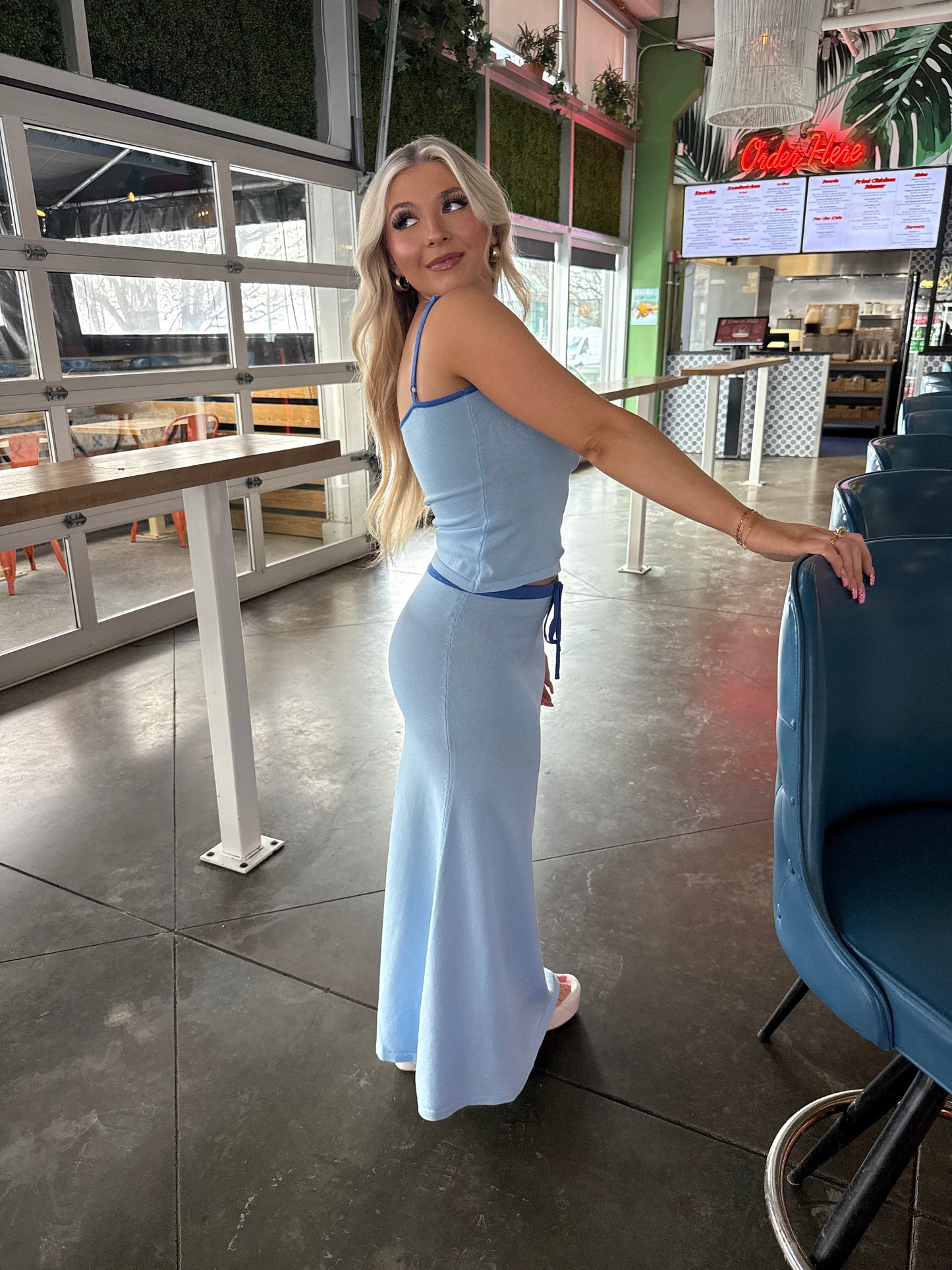 Vivid Val Set BLUE (TOP ONLY)