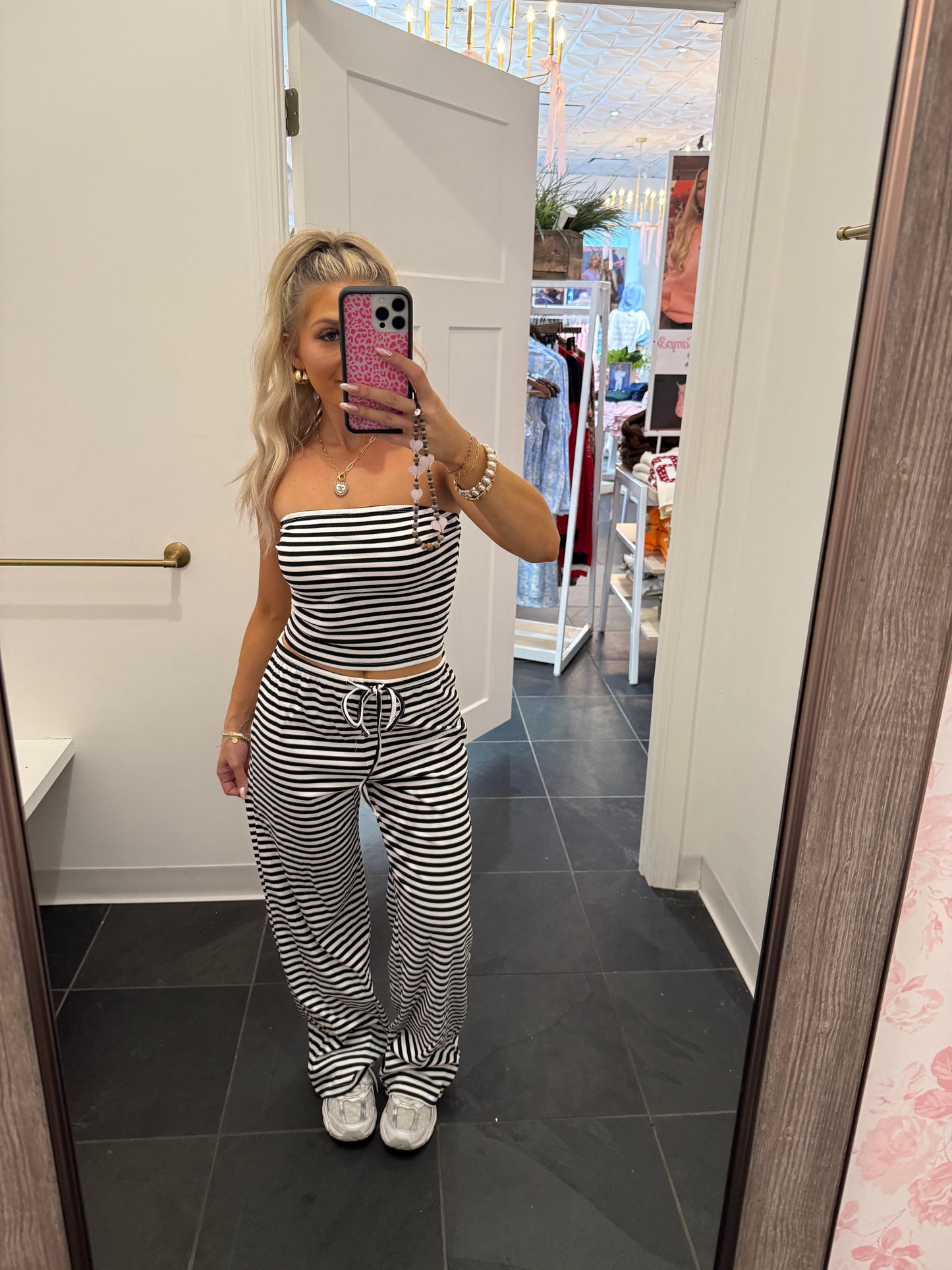 Cookies & Cream Striped Set (SOLD TOGETHER)