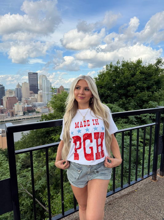 Made In PGH Patriotic Tee