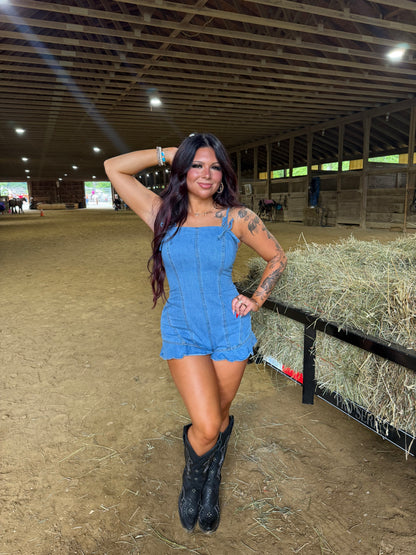 Rodeo Coquette Romper