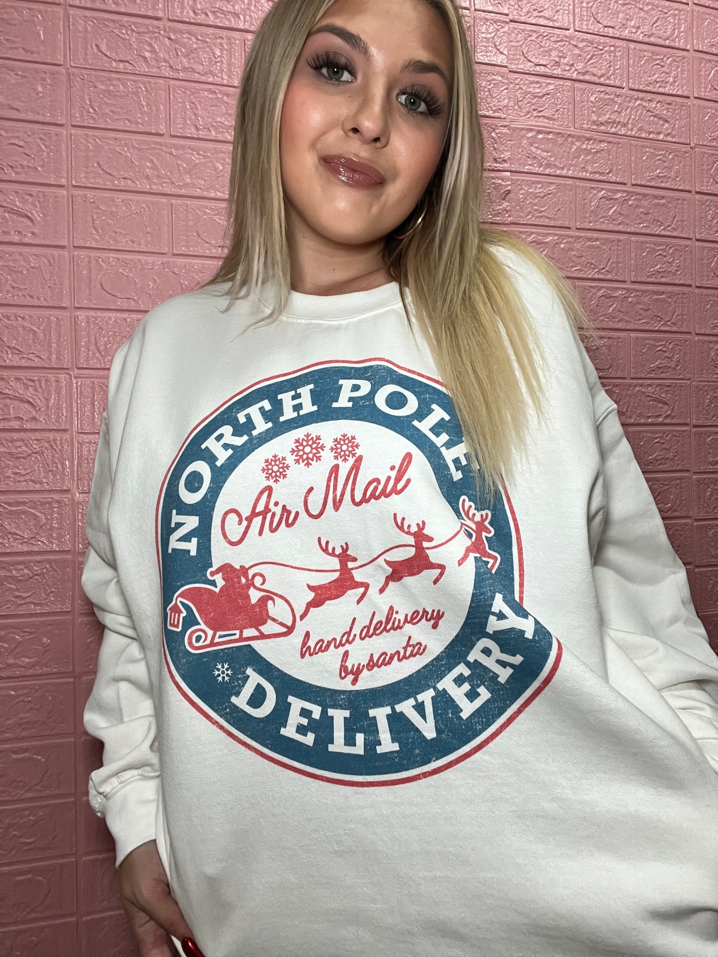 North Pole Delivery Sweatshirt