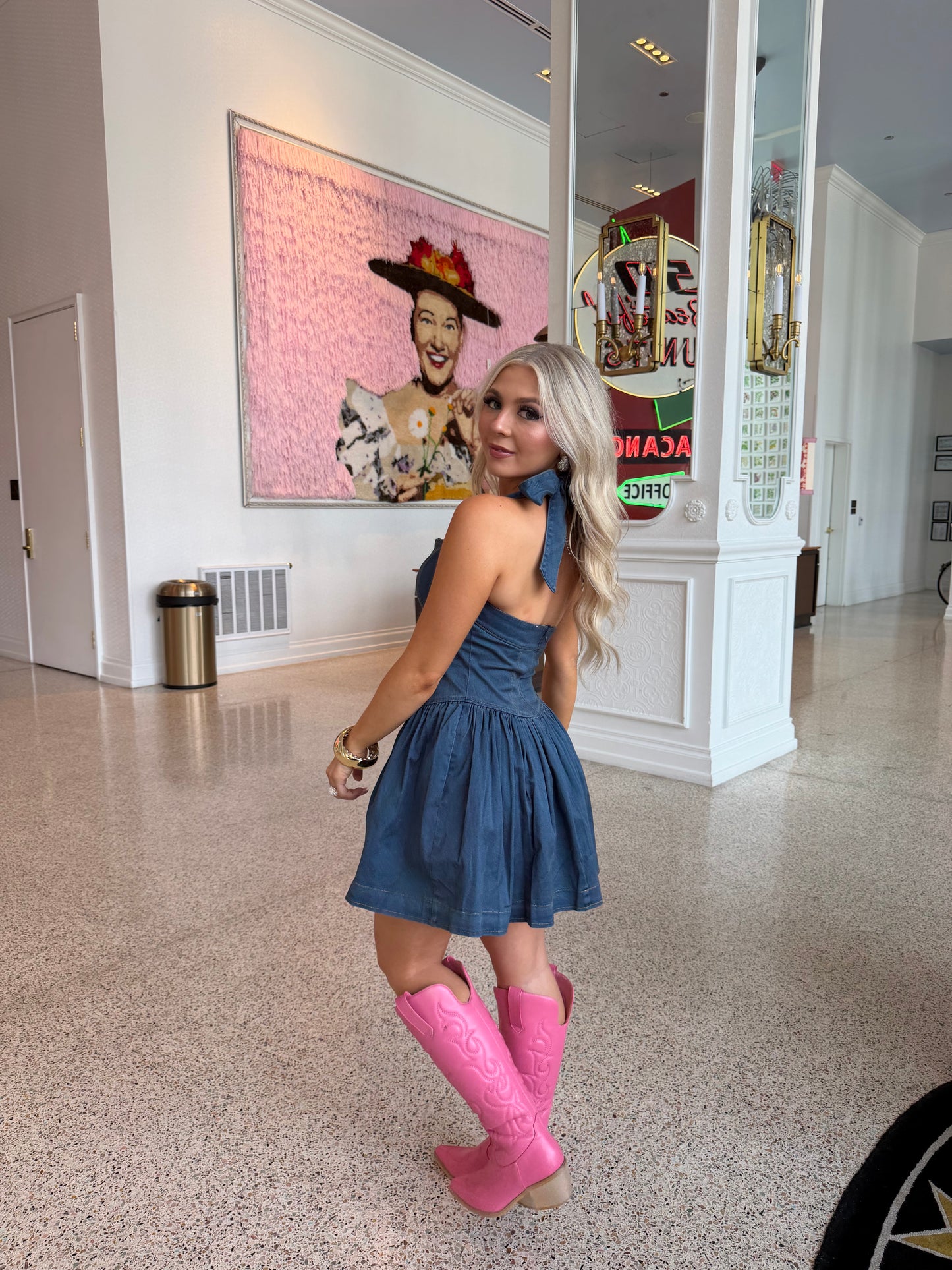 Magnify Denim Dress