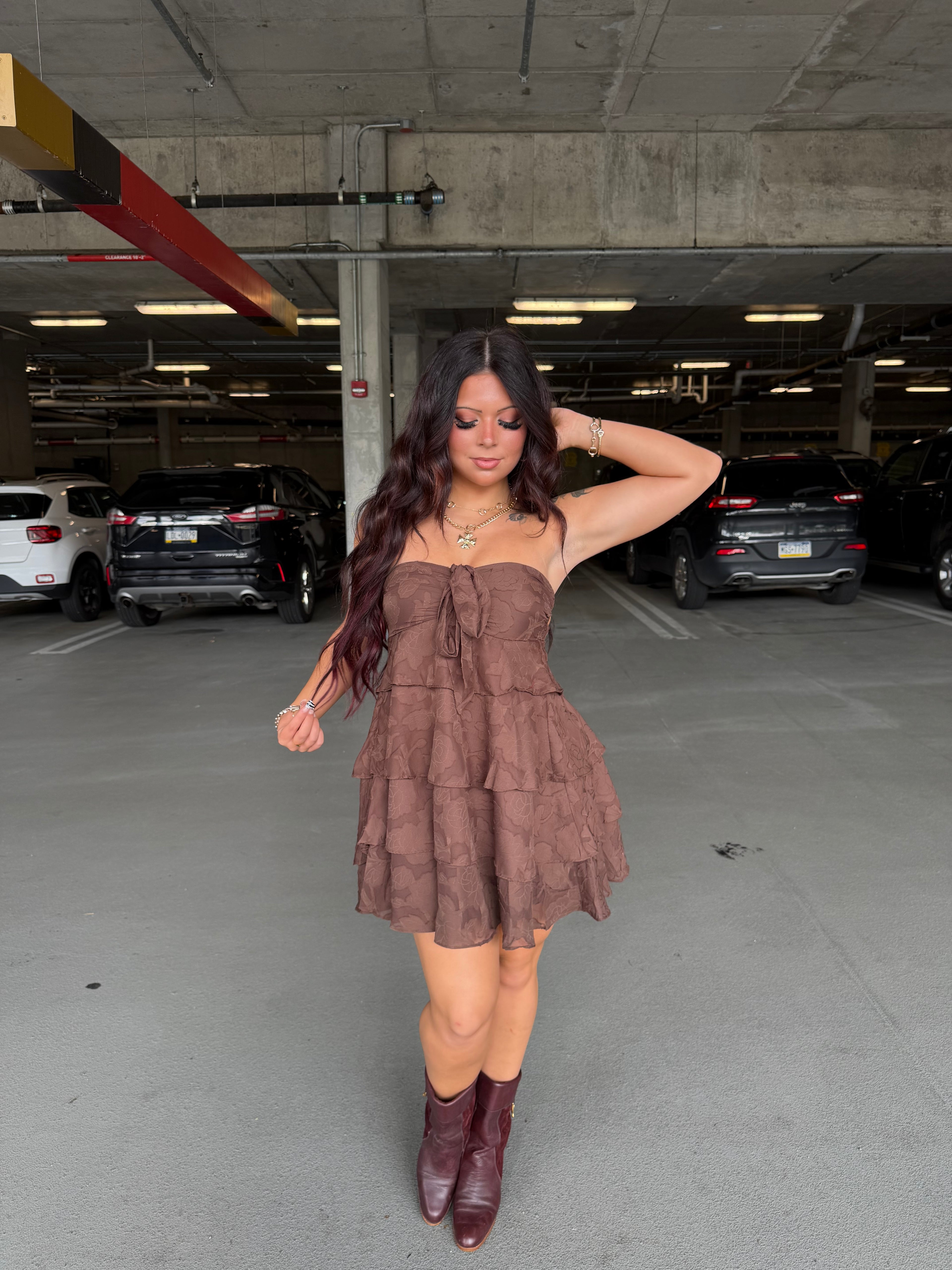 Cocoa Puff Mini Dress
