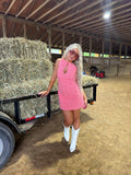 Katrina Keyhole Mini Dress
