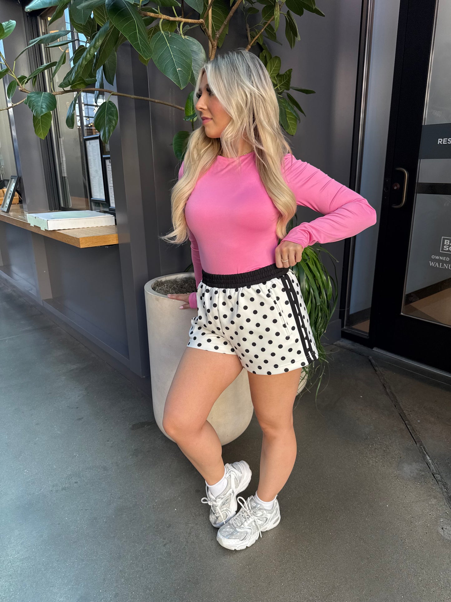 Essentials Bodysuit in Barbie