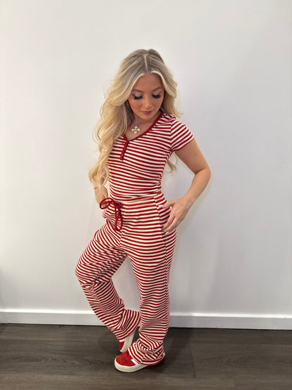 Candy Cane Stripe Set (TOP ONLY)