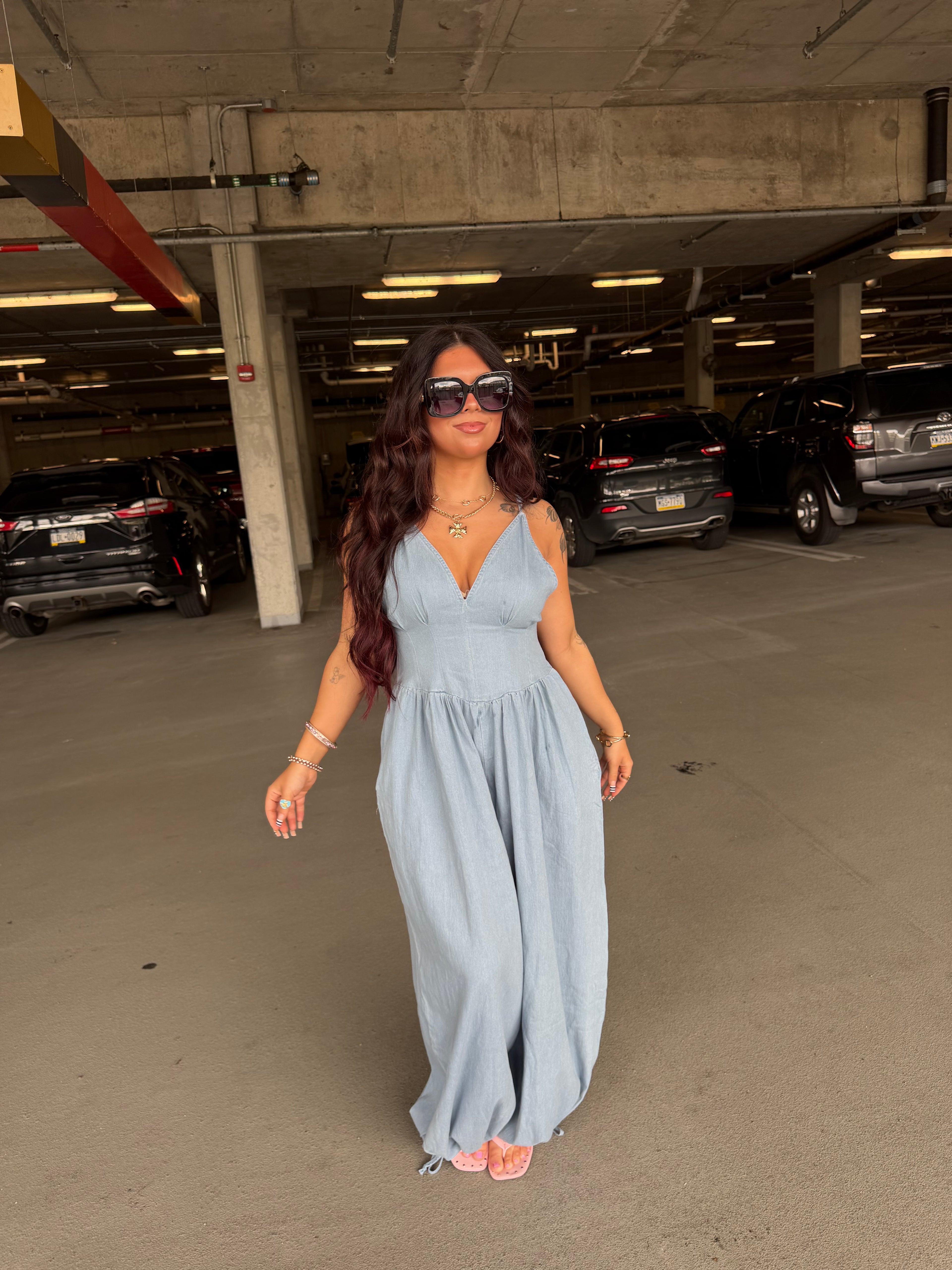 For The Denim Days Jumpsuit
