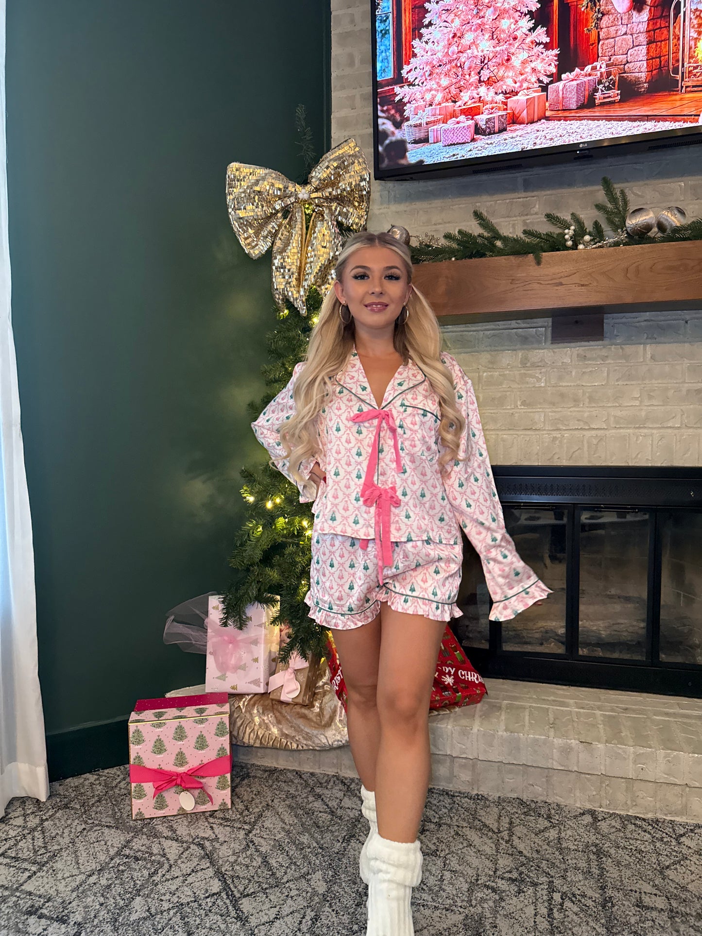 Christmas Tree Farm Jammies (SOLD TOGETHER)