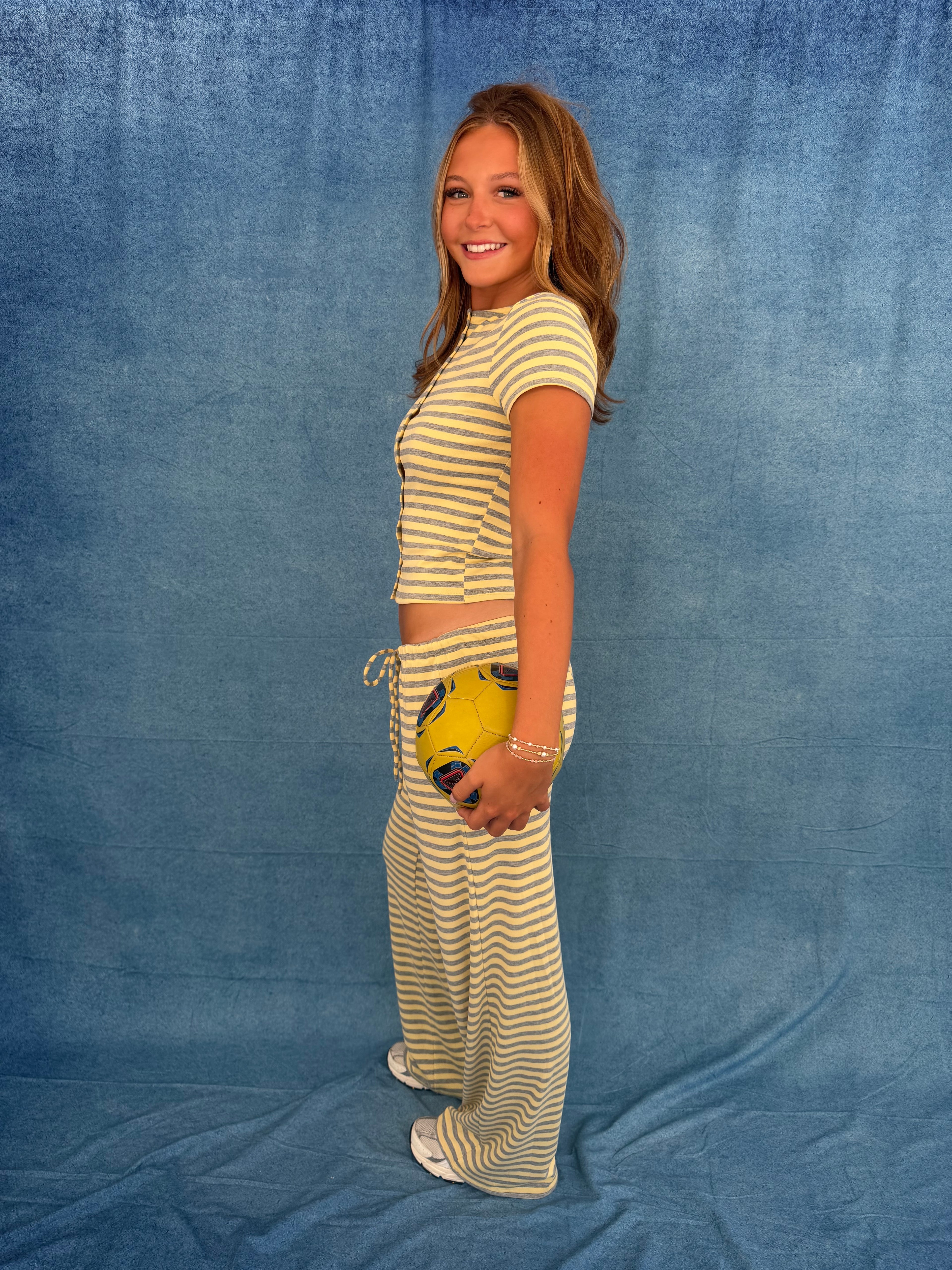 Butter Pecan Striped Top (set sold separately)