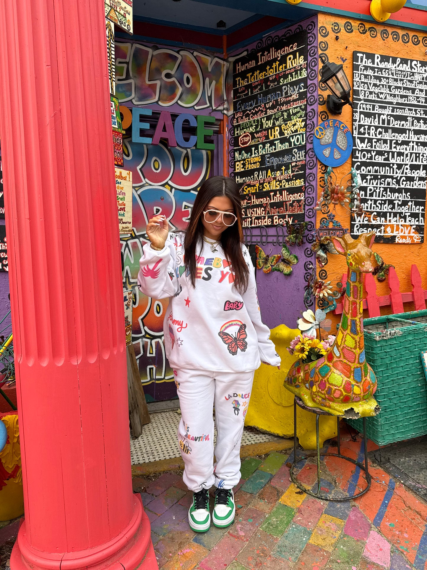 The Mayfair Group Somebody Loves You Crewneck