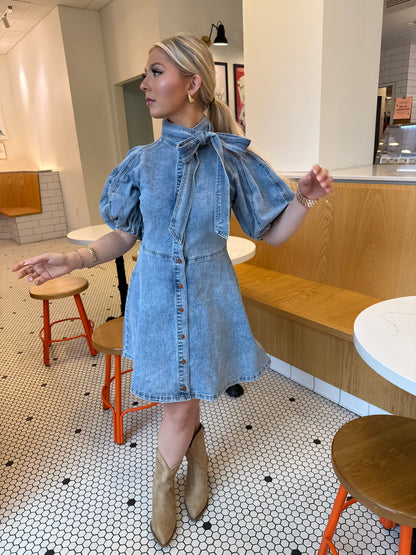 Brown Eyed Girl Denim Dress