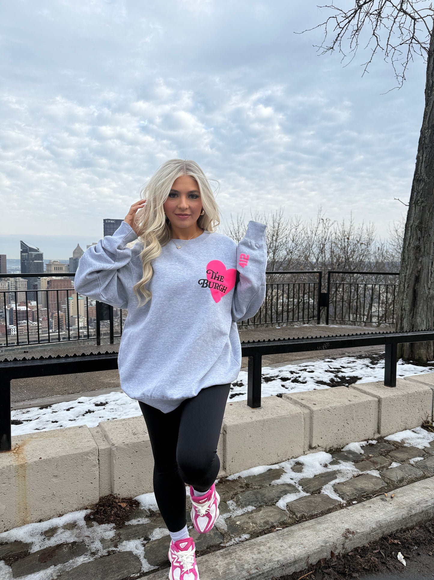 The Burgh Heart Crewneck