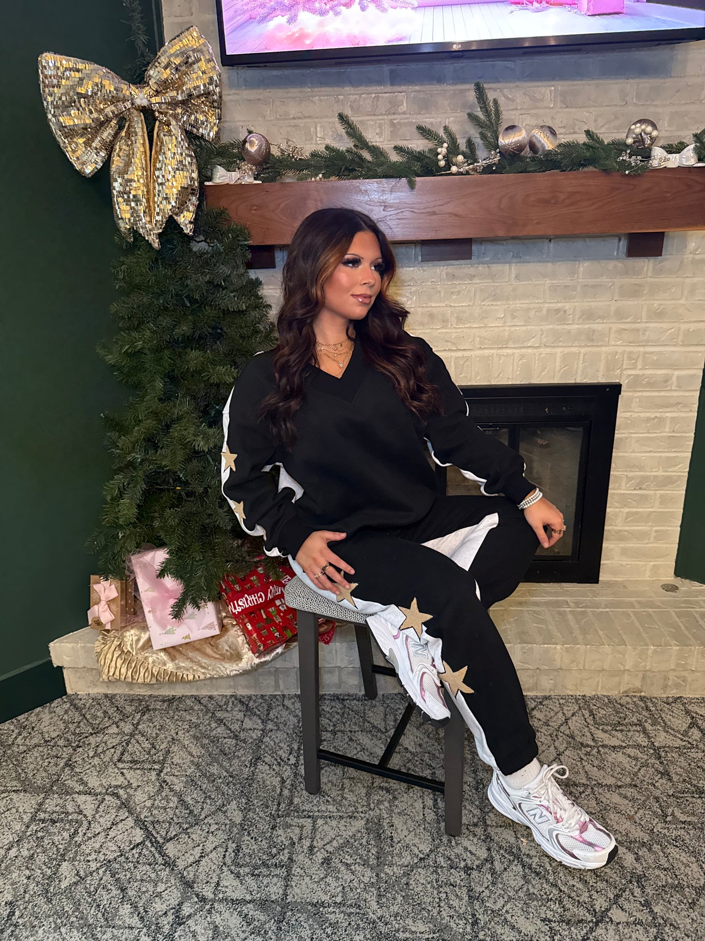 Starry Night Set BLACK (TOP ONLY)