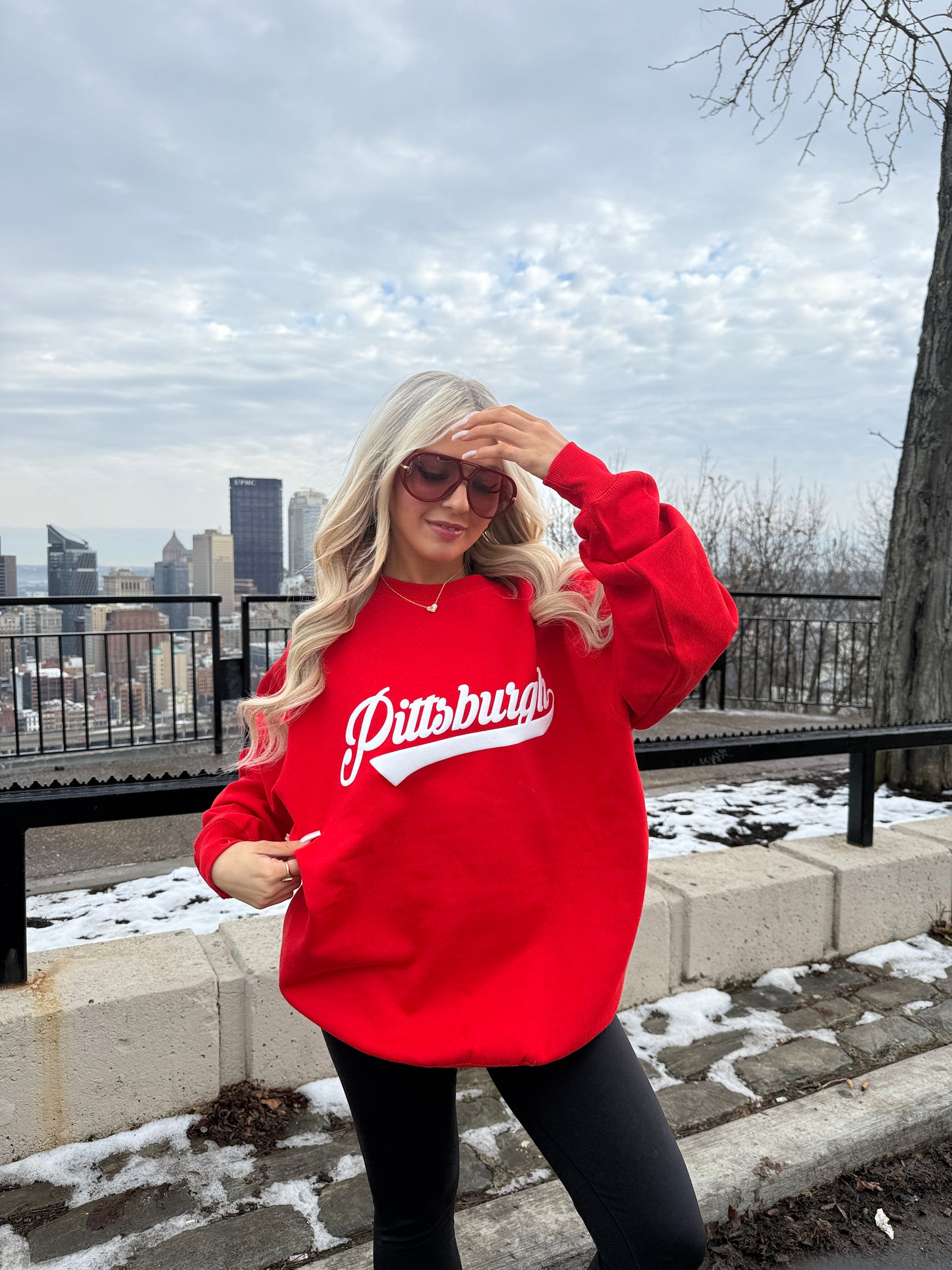 Red Pittsburgh Varsity Crew