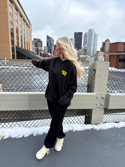 412, W/ Love PGH in Black/Yellow