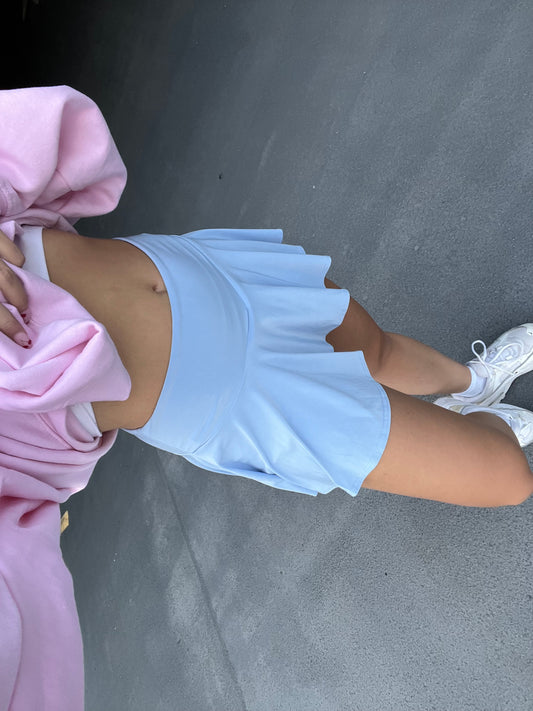 Mini Tennis Skort in Blue