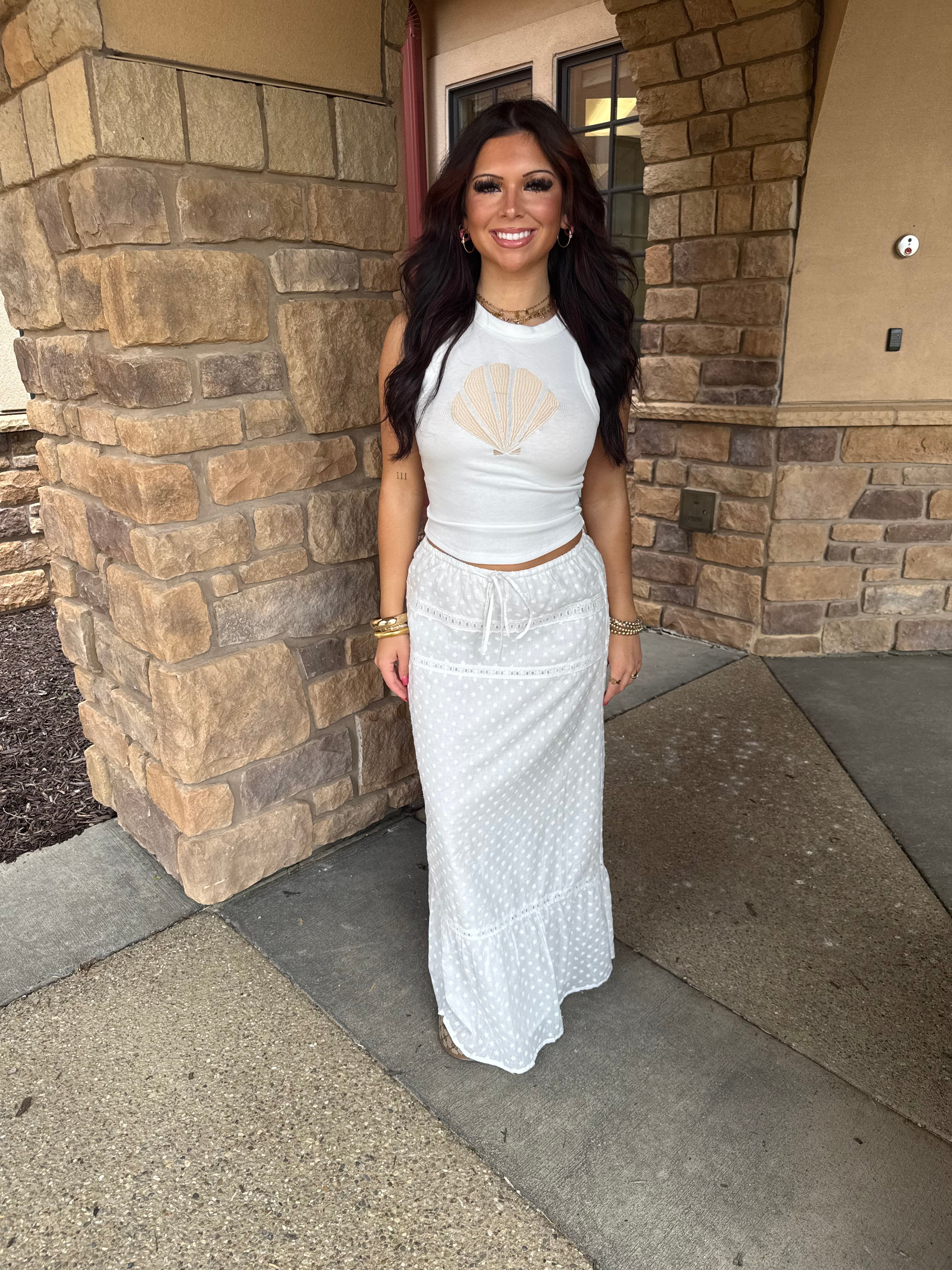 Coastal Cutie Maxi Skirt