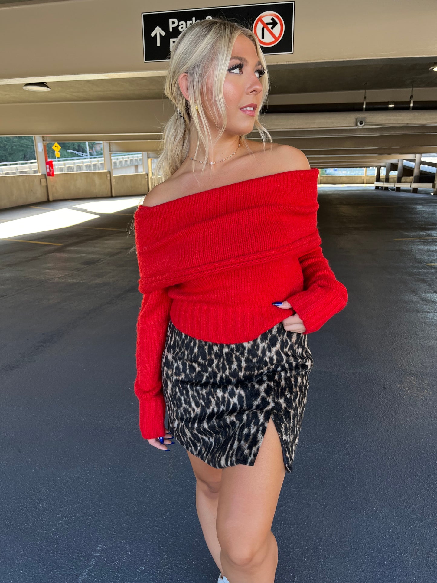 Mioni Red Sweater