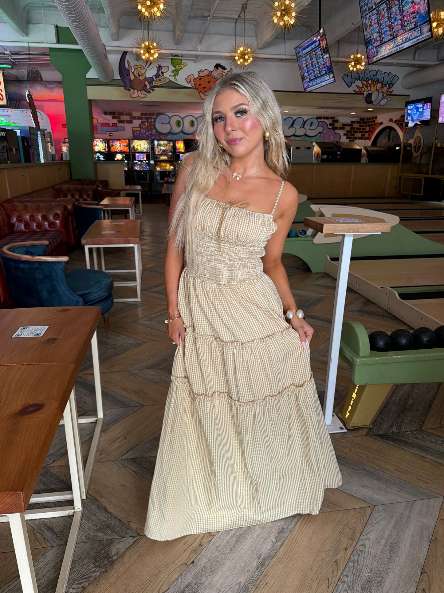 Manchild Yellow Maxi Dress
