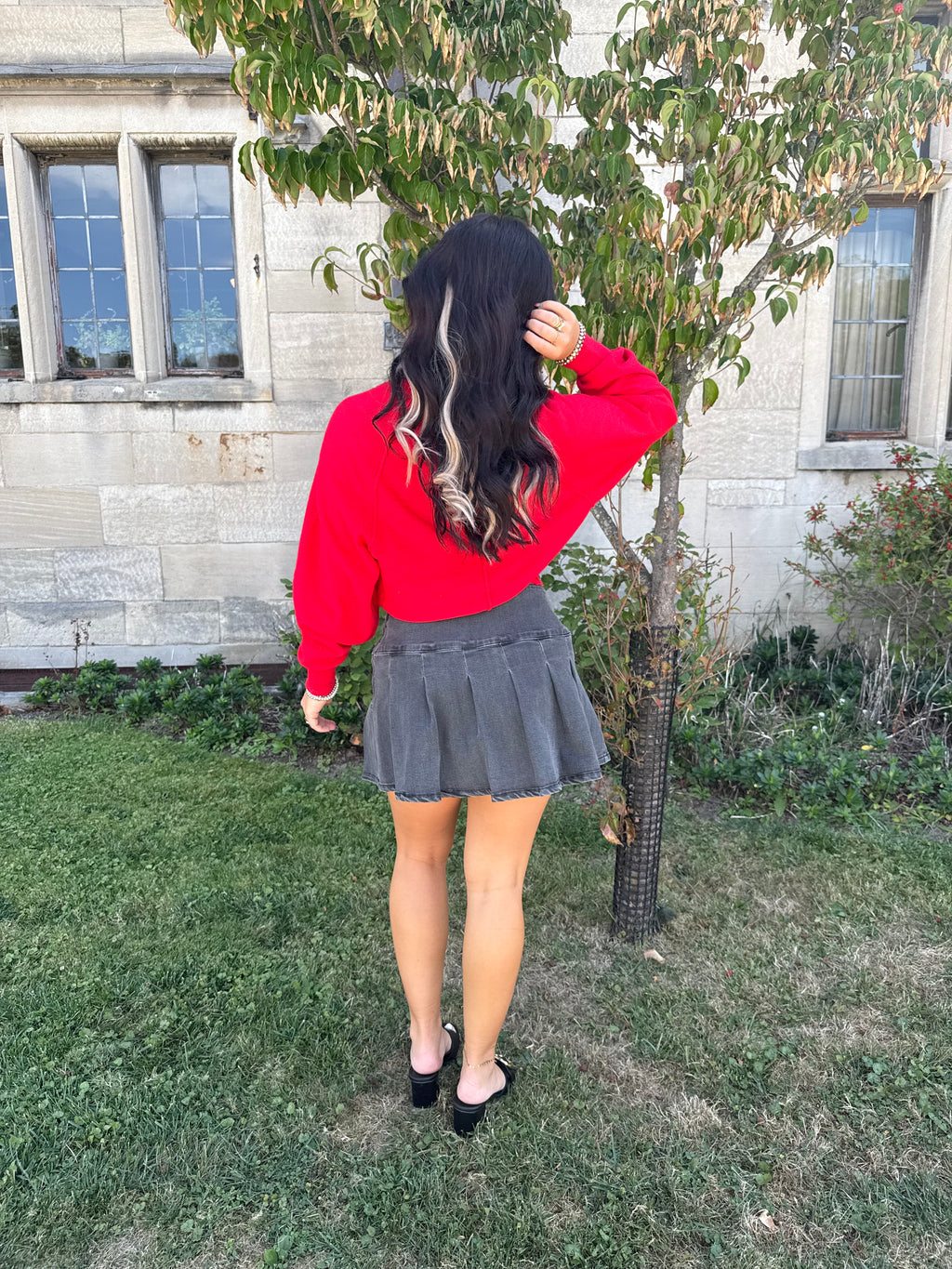 Study Hall Black Skirt