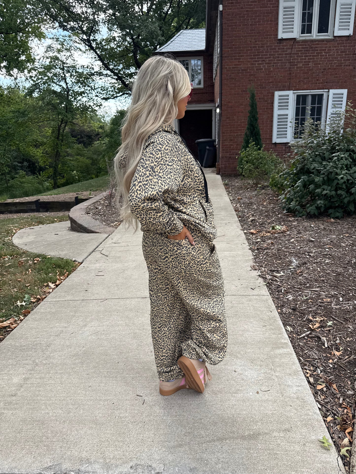 Crazy Chic Leopard Hoodie