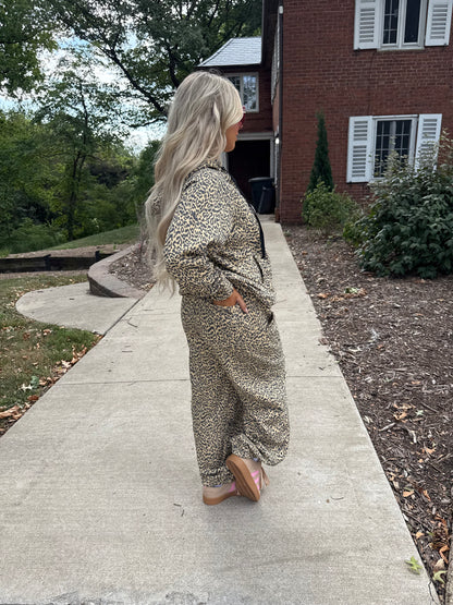 Crazy Chic Leopard Hoodie