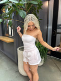 Never Lie Tube Top in Pale Pink