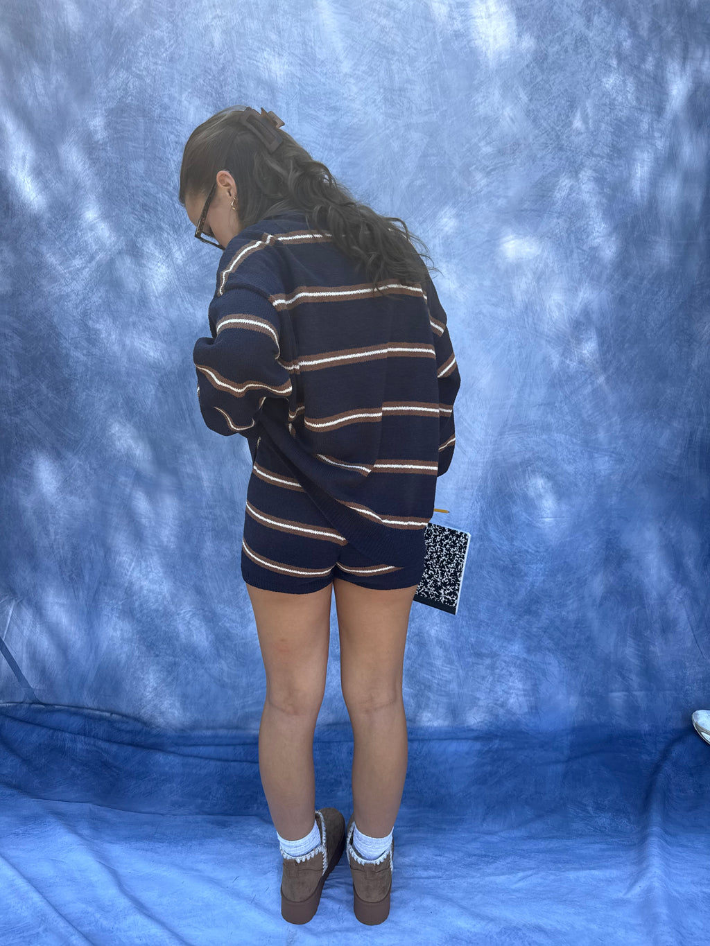Brown Sugar Sweater Set (SHORTS ONLY)
