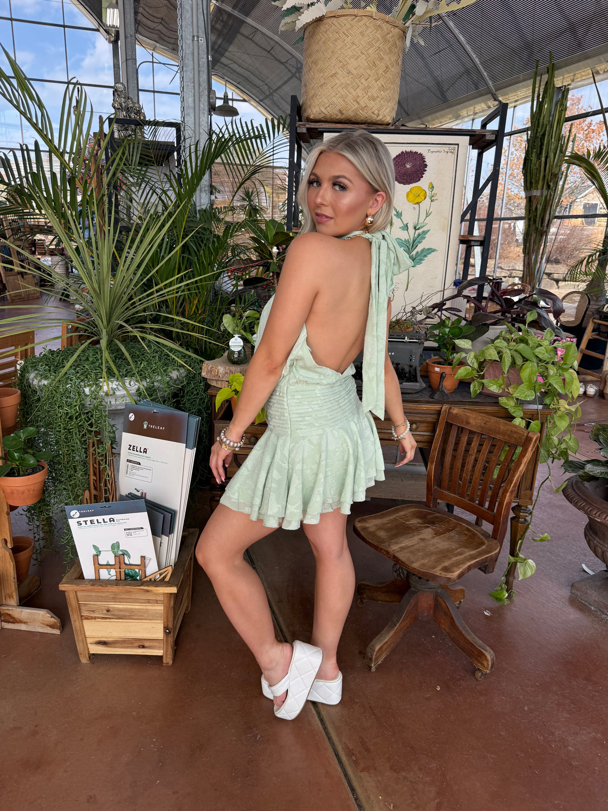 Light Lime Sinful Dress