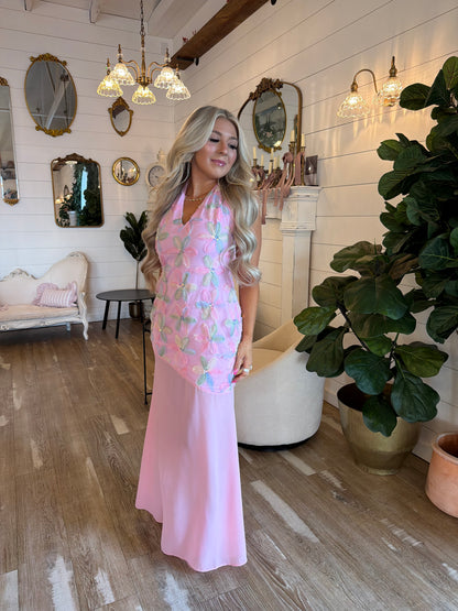 Mermaid Star Floral Dress