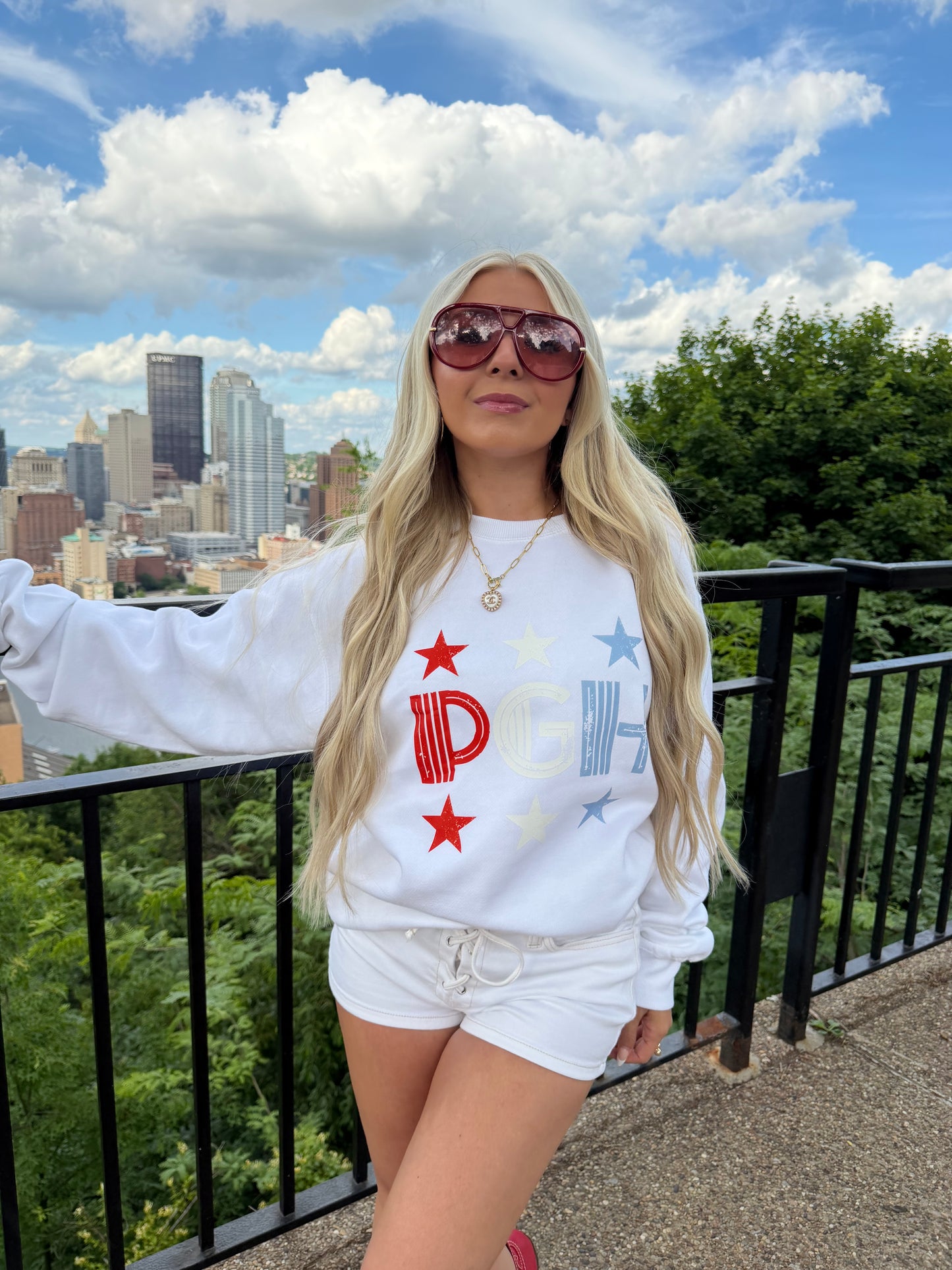 PGH Retro Stars Crewneck