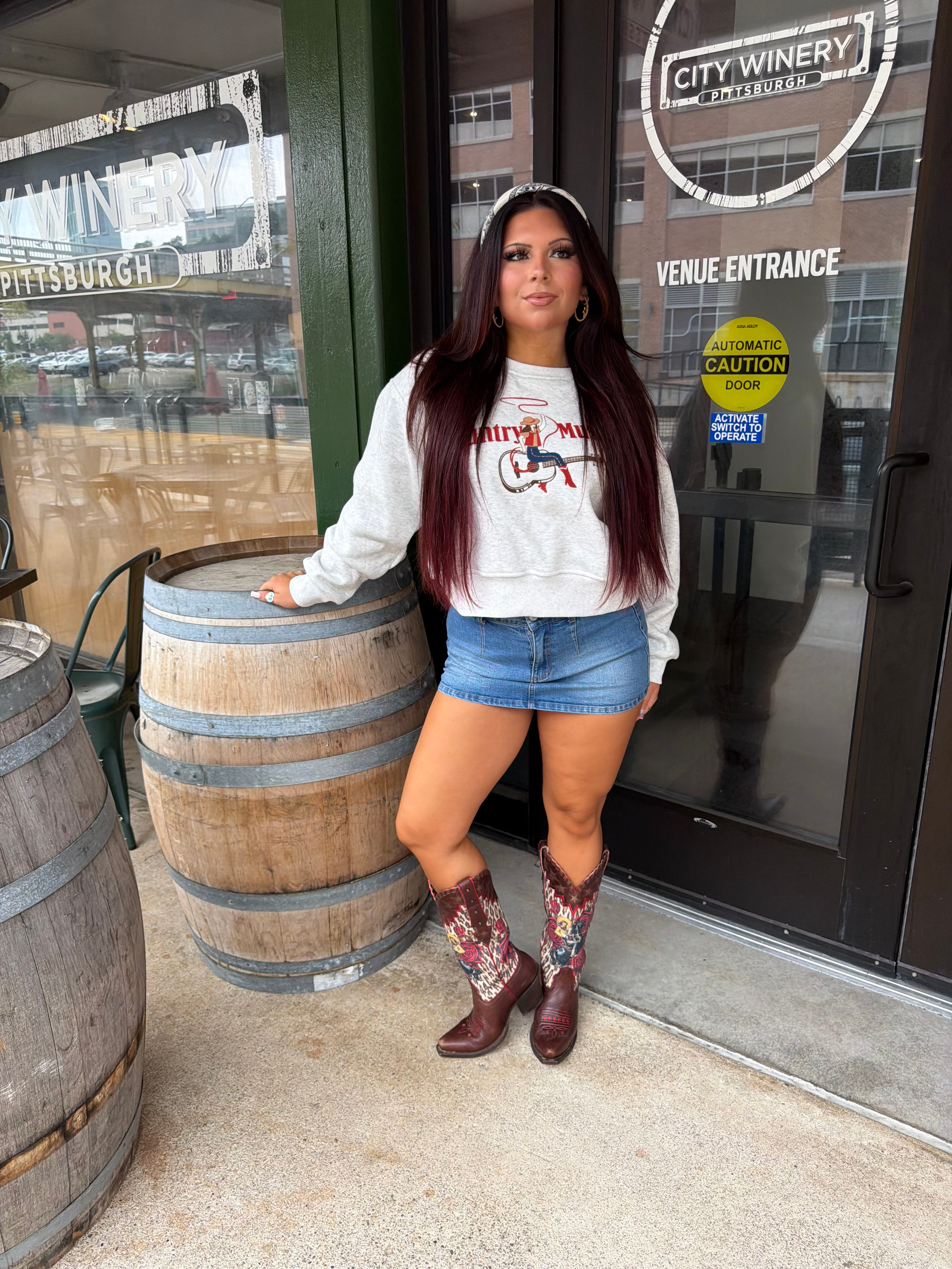 Country Music Cropped Crew
