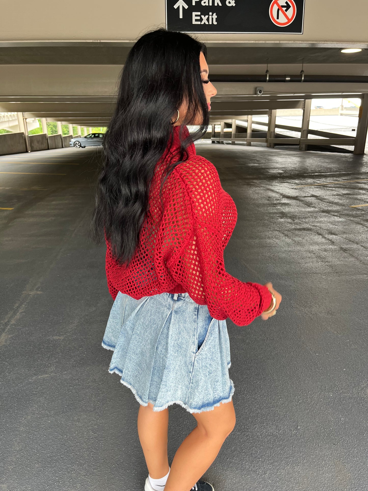 Splendid Mini Denim Skirt