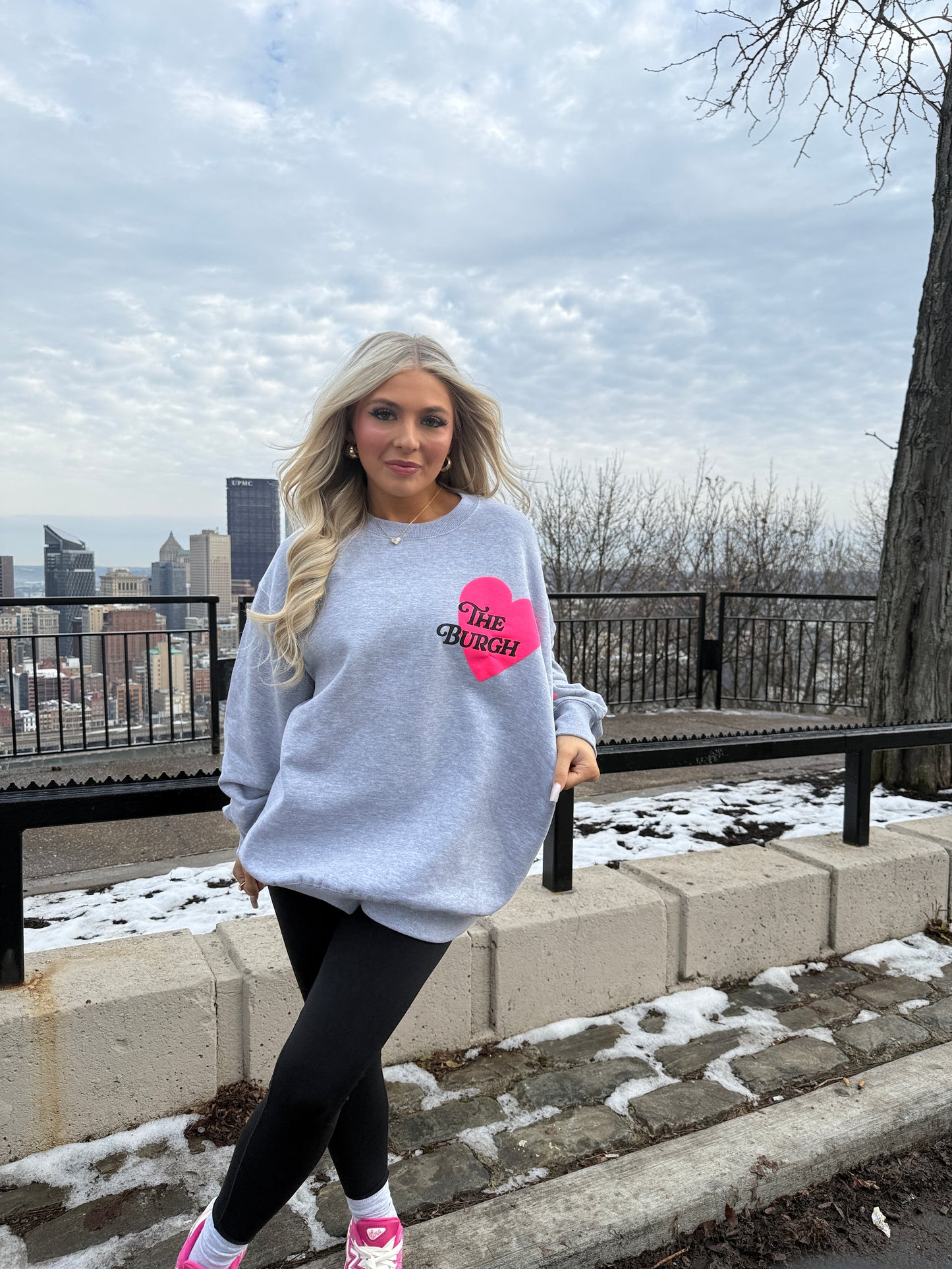 The Burgh Heart Crewneck