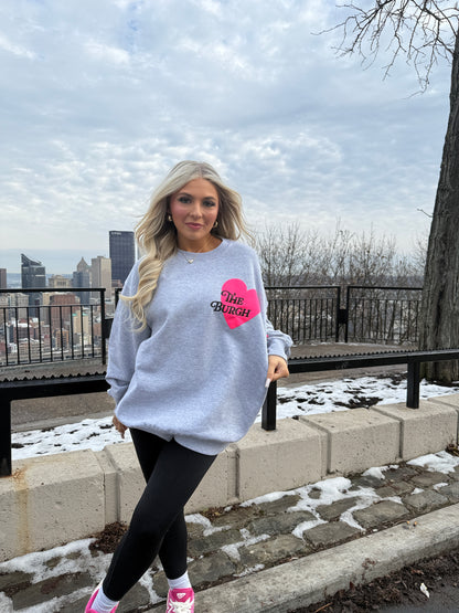 The Burgh Heart Crewneck