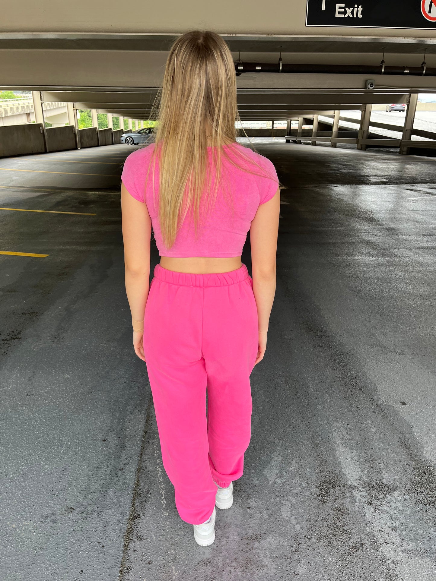 So Fetch Sweatpants in Fuchsia