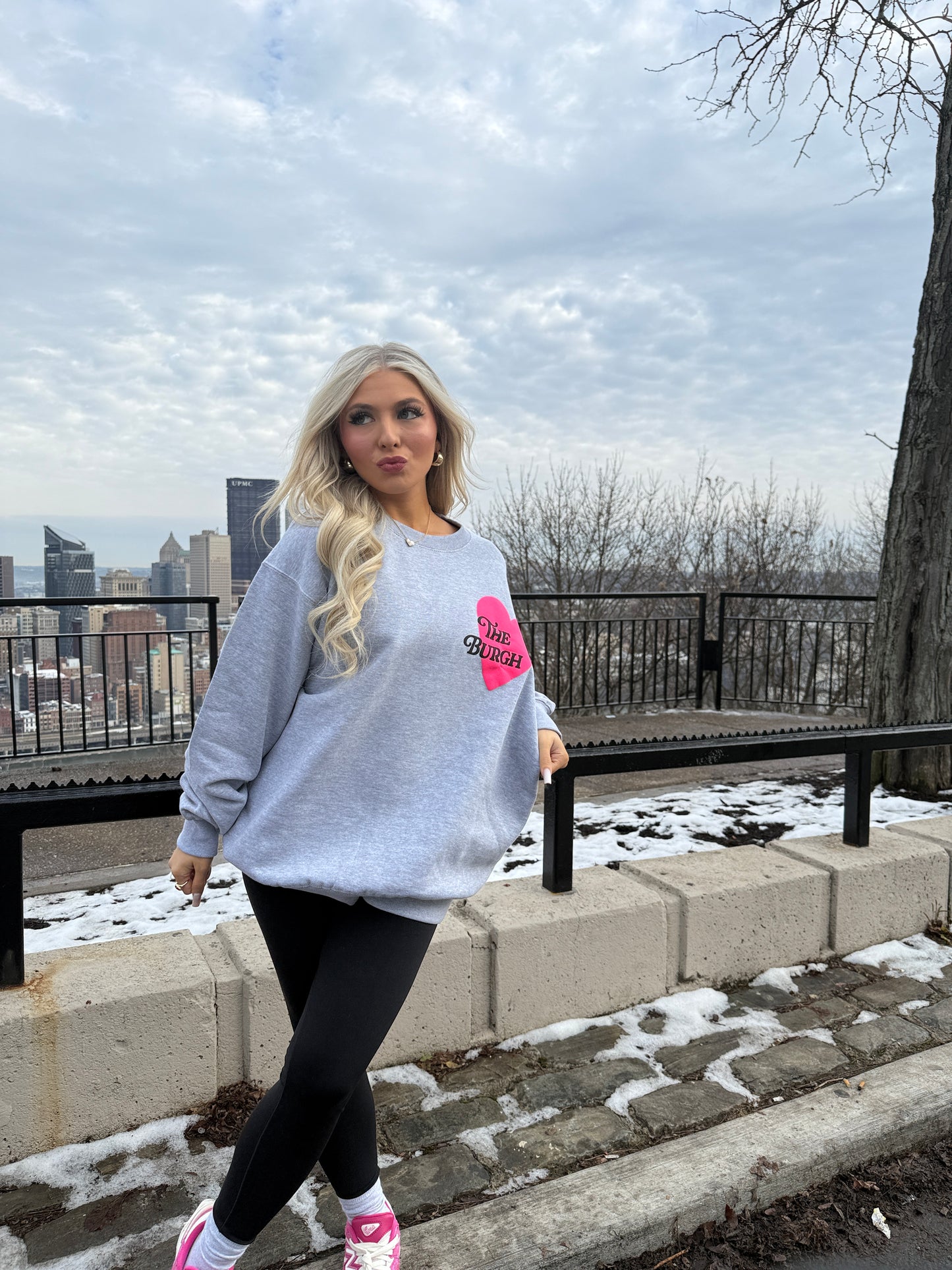 The Burgh Heart Crewneck