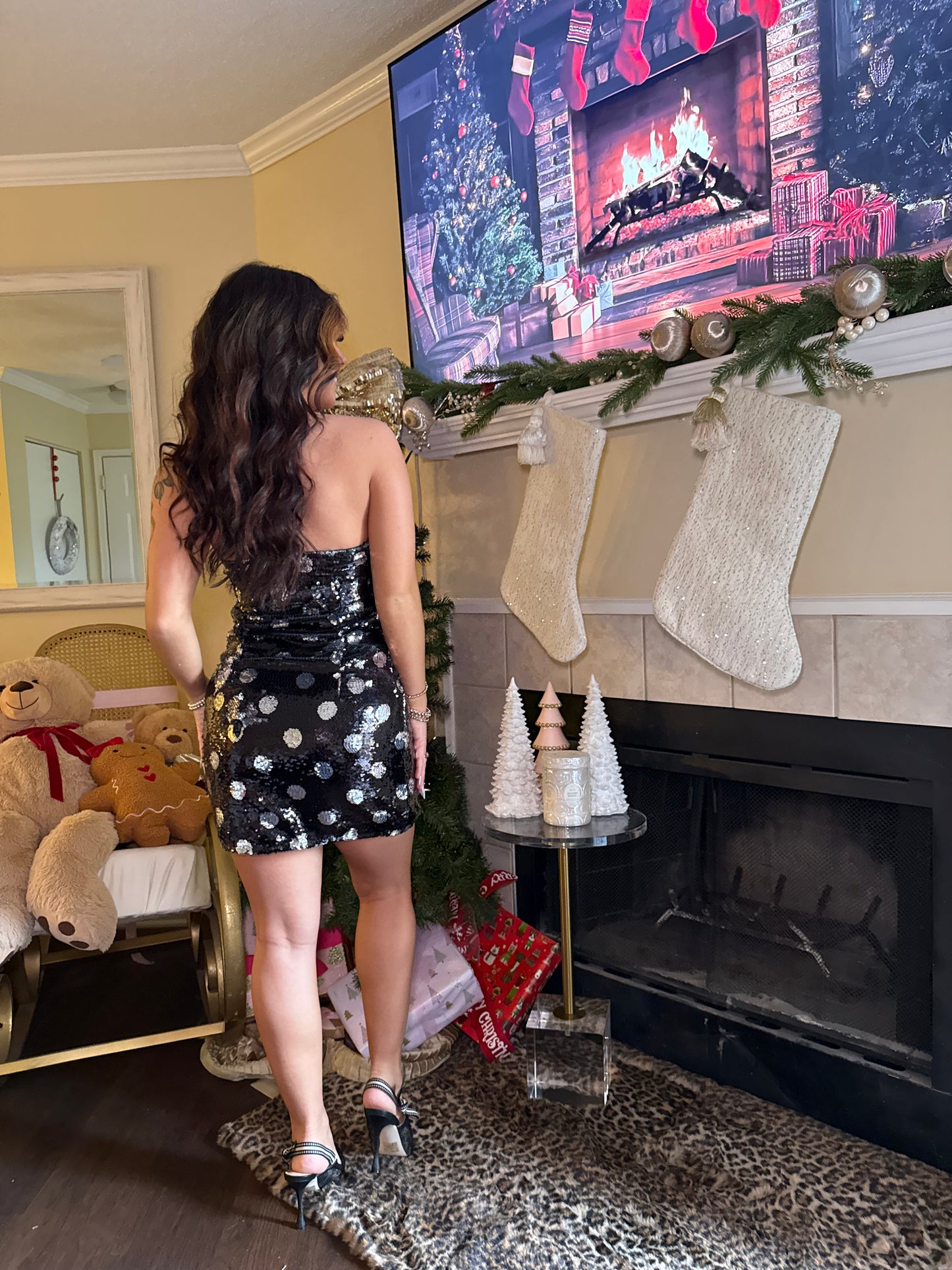 Polkadotted Pleaser Dress