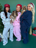 Santa Weenie Crew Pink FINAL SALE