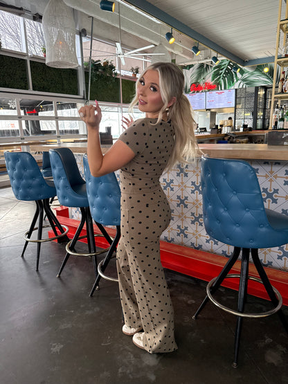 Hazel Eyes Polka Set (TOP)