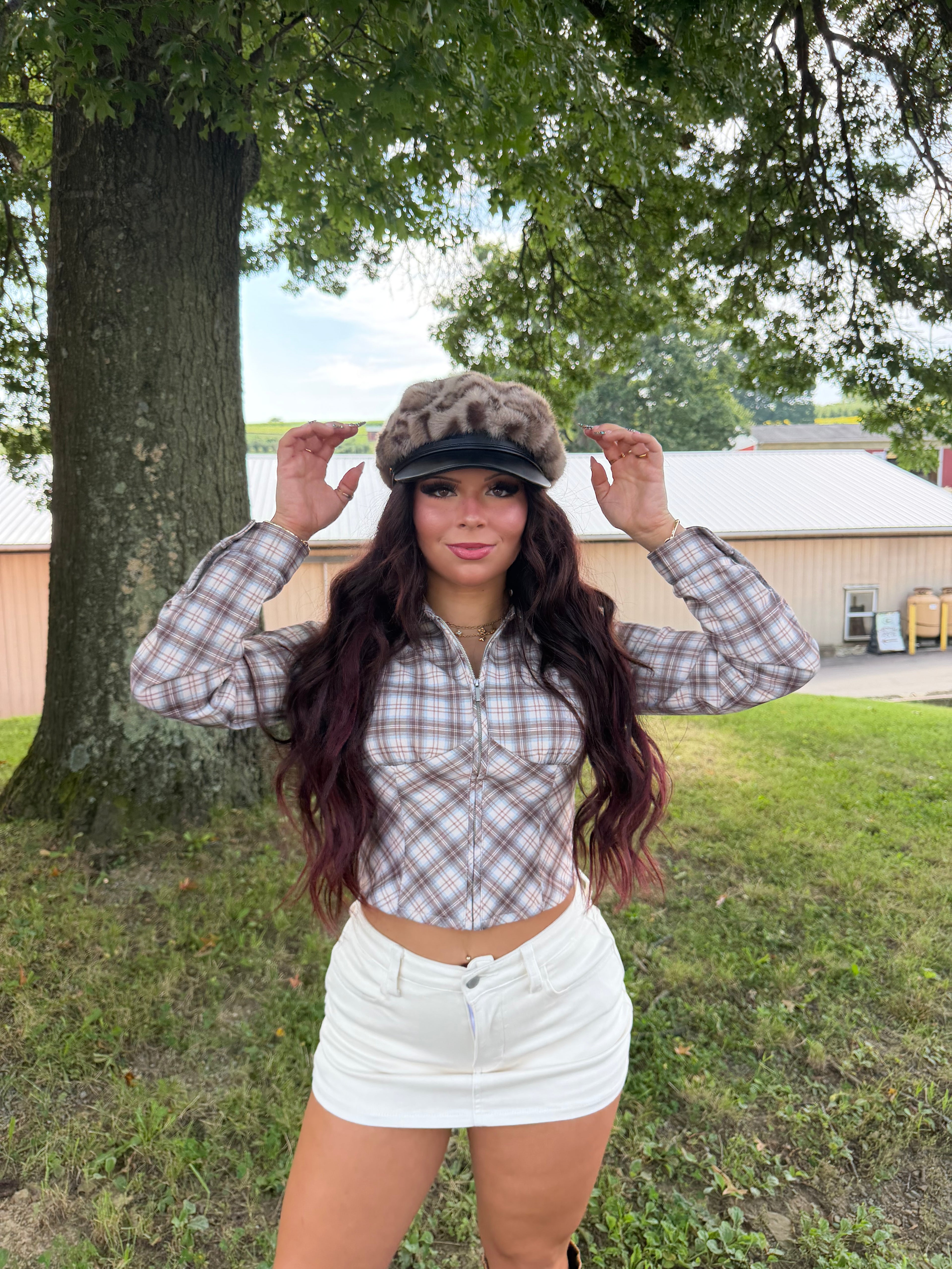 For The Fall, Plaid Top