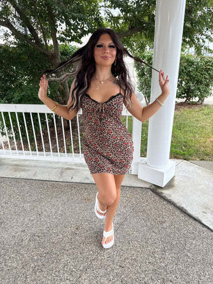 Cherry Kitty Mini Dress