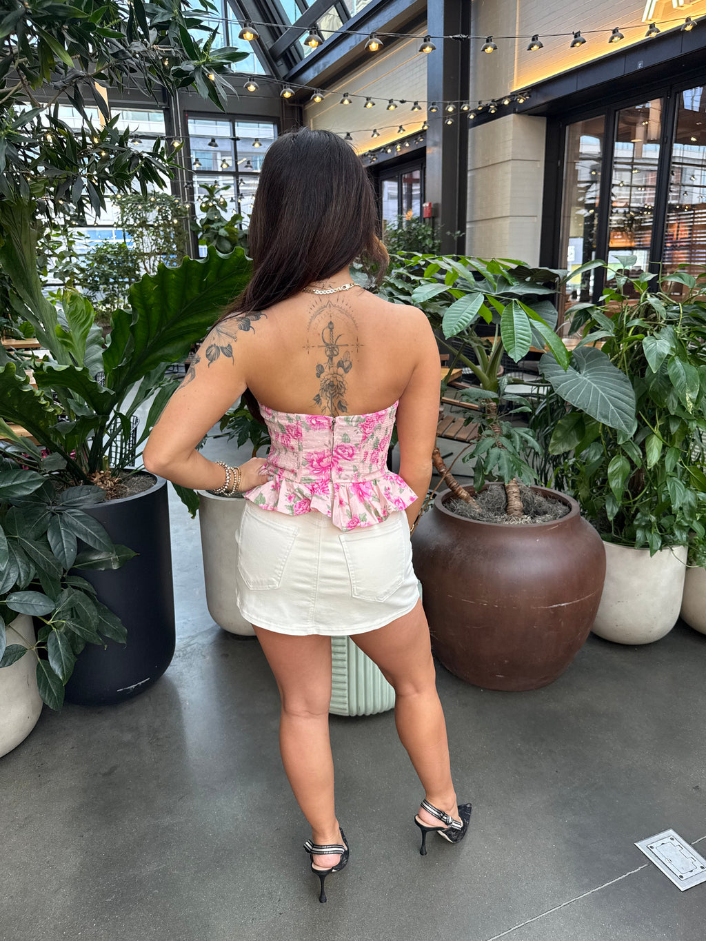 Ivory Baddie Skirt