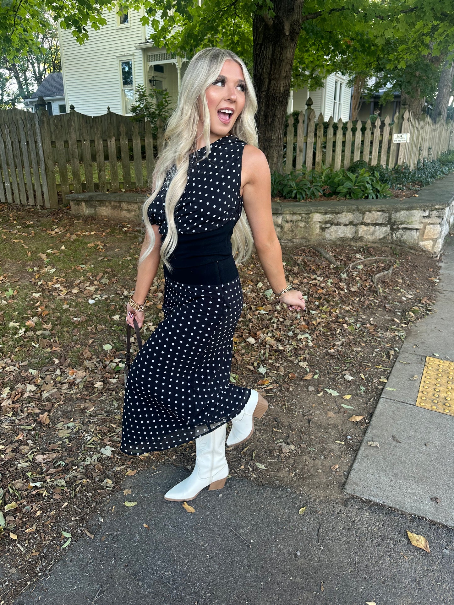 Soho Polka Set (SKIRT)